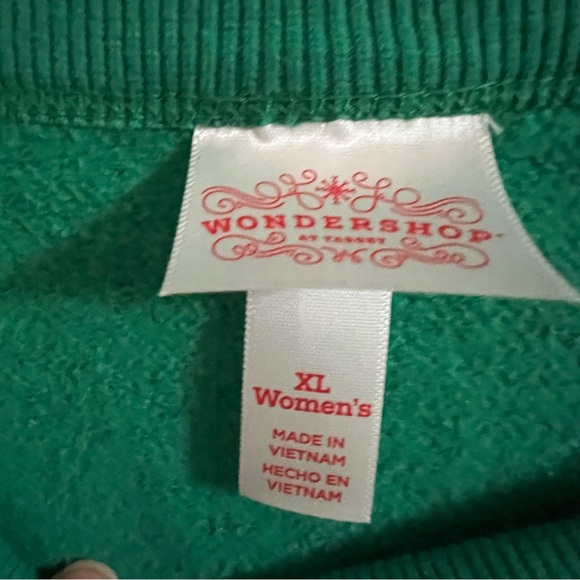 Wondershop Women's Kinda Naughty Kinda Nice Sweatshirt New Size XL - Picture 2 of 7